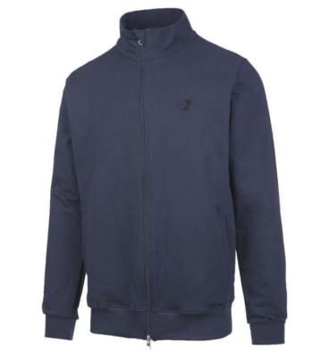 Get Fit Tuta Herren Full Zip Fitness Schwarz Grau PE18