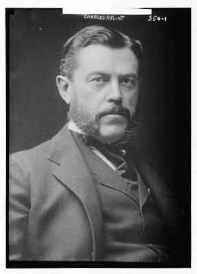 Charles R. Flint c1900 Large Historic Old Photo