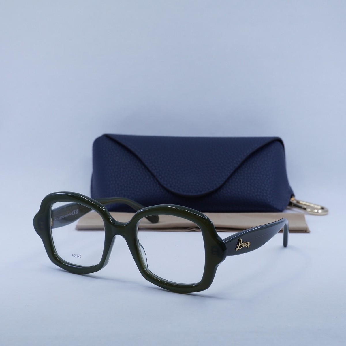 NEW LOEWE LW50066I 096 Olive Green 49mm Eyeglasses | eBay