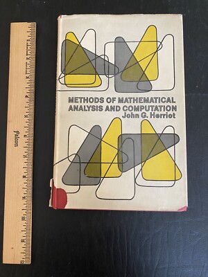 Methods of Mathematical Analysis And Computation By John Herriot 1963 HB DJ