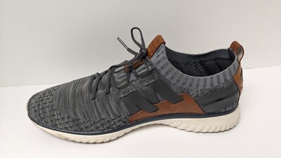 Cole Haan Mens Grand Motion Woven Stitchlite Gray Fashion  display picture 3