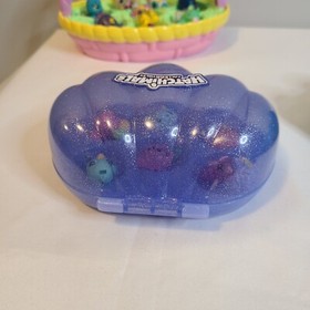 Lot Of 30 Hatchimals Blue Egg Carton Spring Basket And Purple Clam Shell