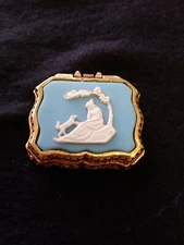 Max Factor HYPNOTIQUE  Creme Perfume Compact, "The Wishing Tree"