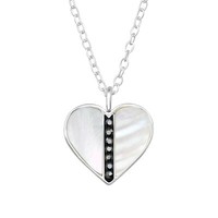 Echt 925 Silber Halskette Kette AnhäNger Schmuck Damen Geschenk Herz