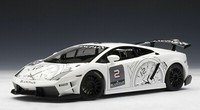Autoart 1:18 Lamborghini Gallardo LP560-4 Trofeo Blancpain #2 Neu Blanco White
