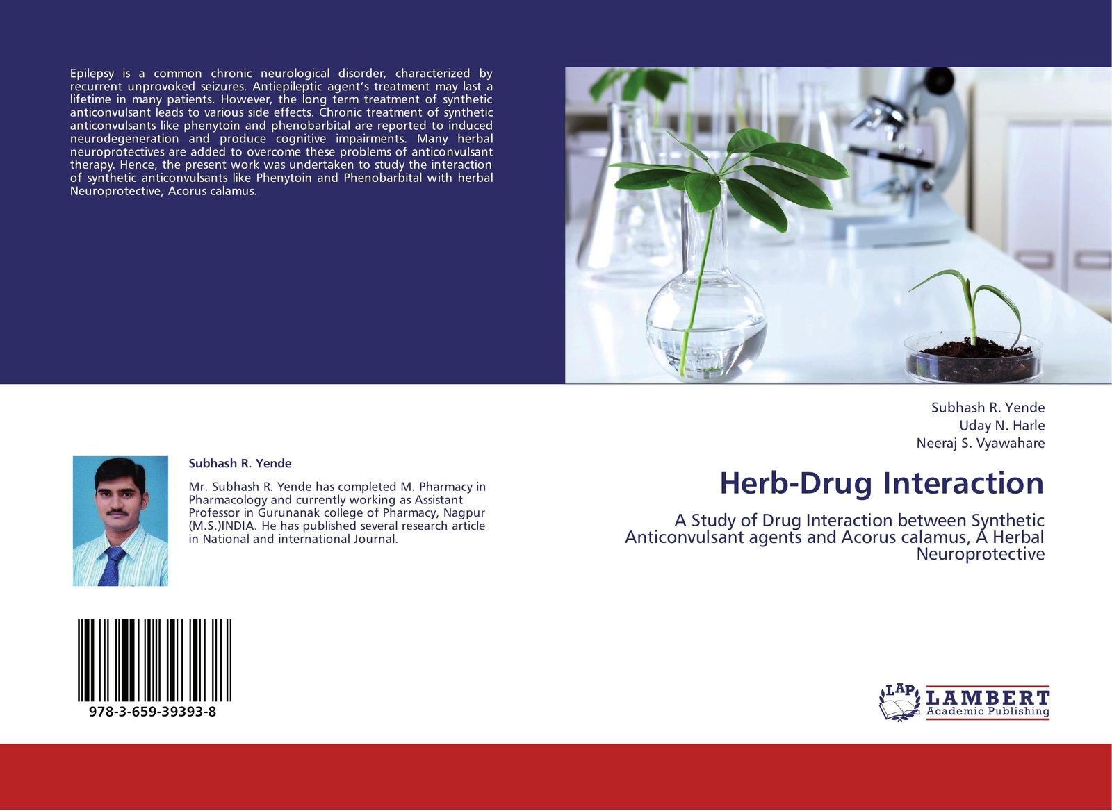 Thumbnail - Herb-drug Interaction Subhash R. Yende (u. A.) Taschenbuch Paperback
