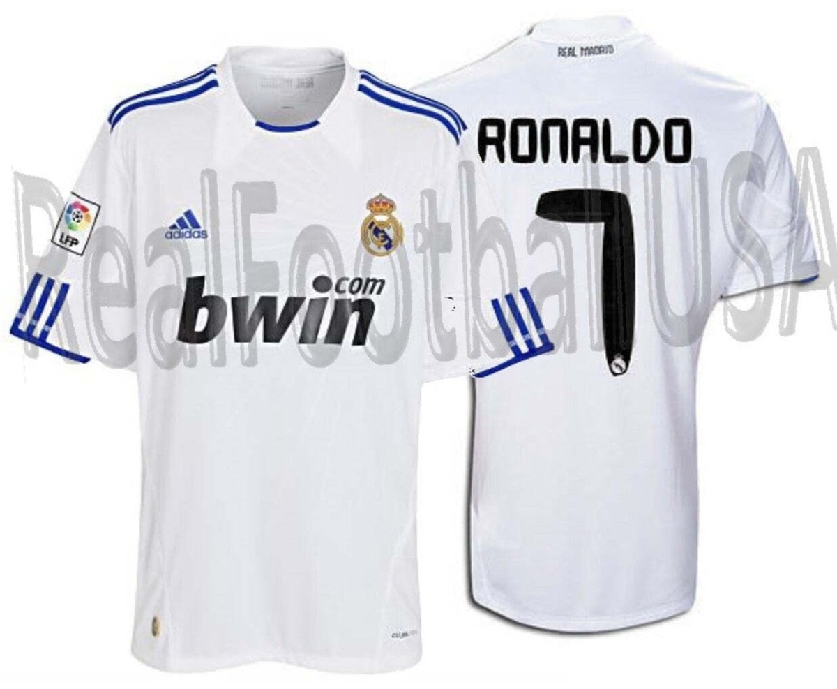 ADIDAS CRISTIANO RONALDO REAL MADRID HOME JERSEY 2010/11 | eBay ADIDAS CRISTIANO RONALDO REAL MADRID HOME JERSEY 2010/11 | eBay