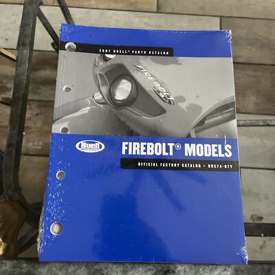 BUELL 2007 Firebolt Models Official Factory Parts Catalog 99574-07Y