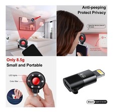 Rilevatore Bonifica Ambientale MICROSPIE telecamera   adattatore iphone Badante