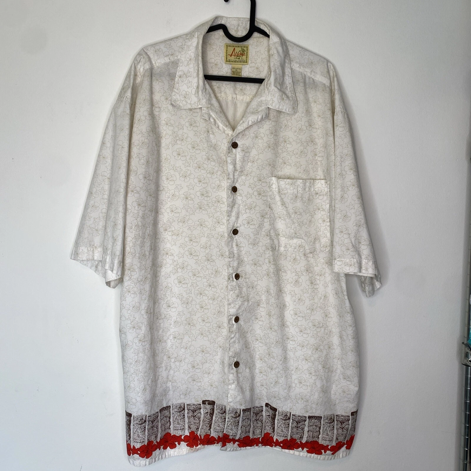 VNTG Aloha by Voltage hawaiian shirt men's XL