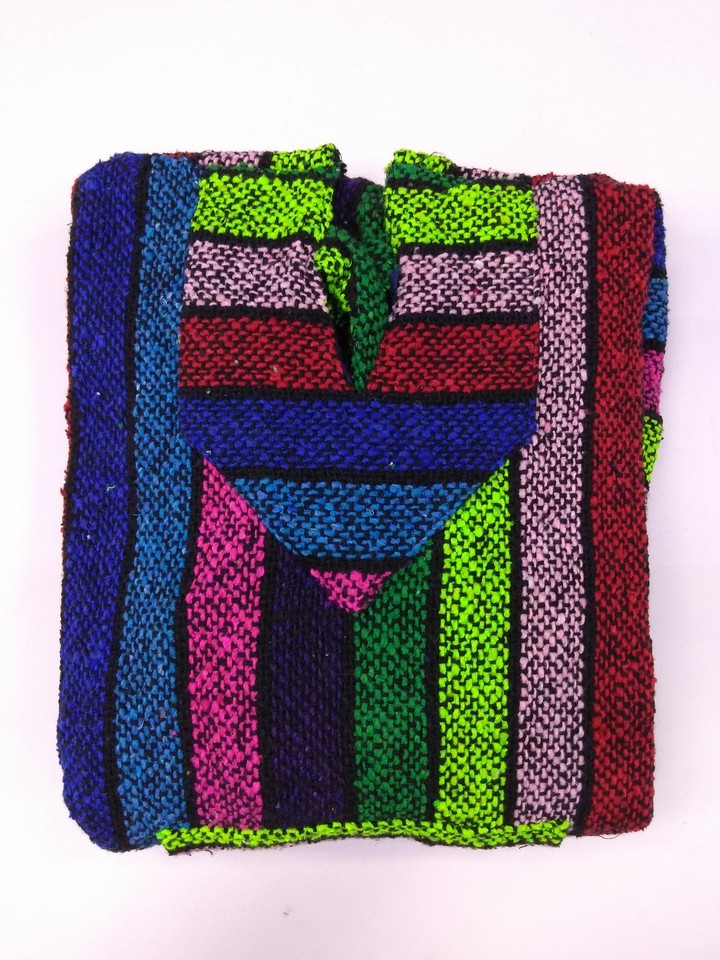 Mexican Poncho Baja Hoodie Surfer Skater Drug Rug Pullover Made in ...