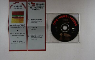 Tips News Trends Singles KW 28/29 Ger CD 2000 Worlds Apart Jamelia Sound Convoy