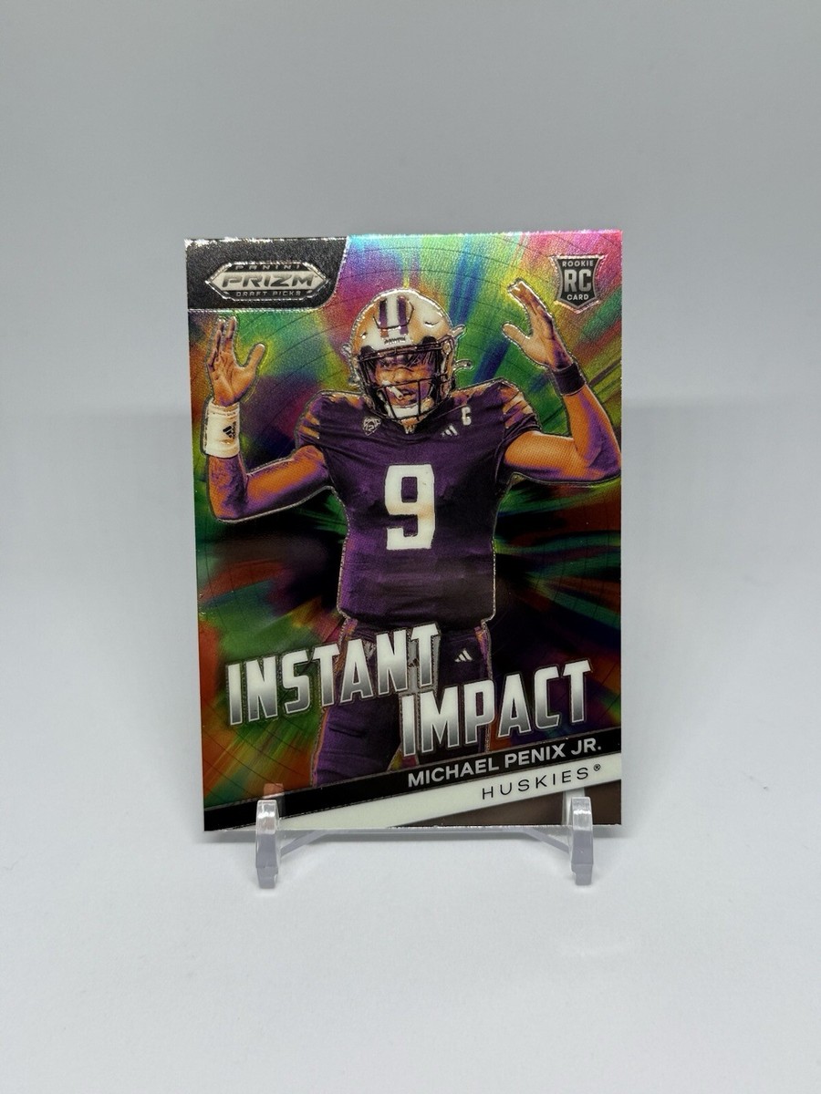 2024 Michael Penix Jr Instant Impact Prizm Draft Picks II-MPJ