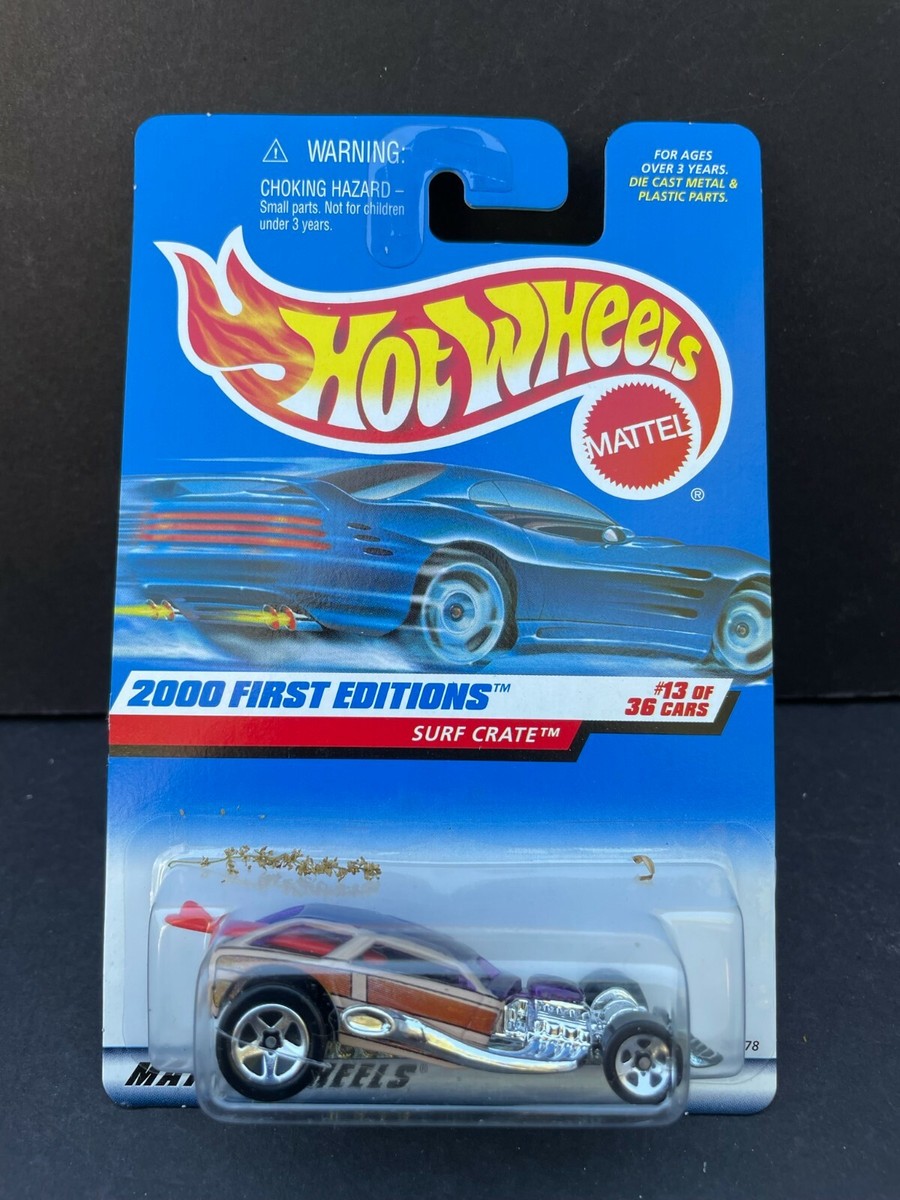 1999 Hot Wheels 2000 First Editions #073 - Surf Crate #13 of 36