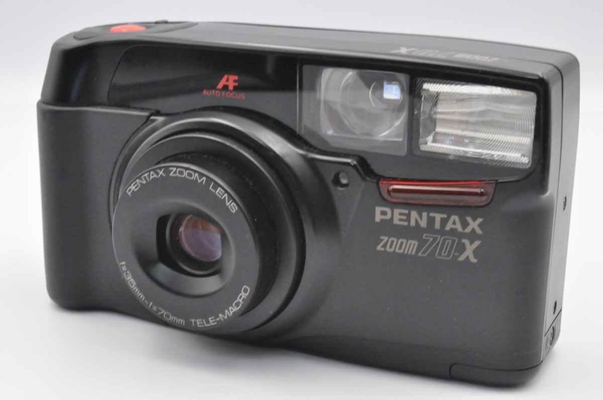 tested】Pentax zoom 70-X 35mm Point and Shoot Compact Film Camera 