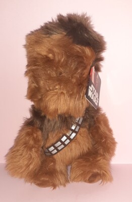 PELUCHE STAR WARS CHEWBECCA GUERRE STELLARI 30 CM DISNEY pupazzo - Main Image