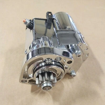 NEW Big Dog Motorcycles CHROME 2.0kw starter ALL 2005-11 models RSD BAKER DSSC - Bild 1 von 4