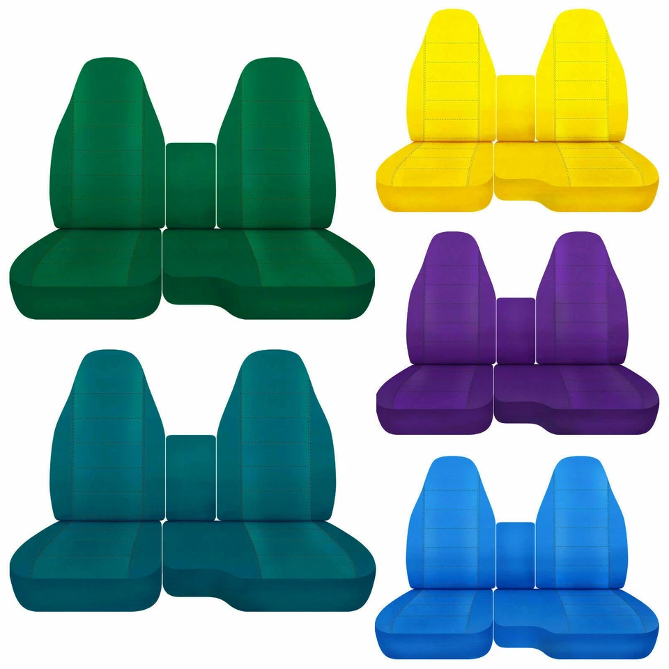 Fundas de diseño para Ford Ranger 1991-2012 algodón carbón Foto 4 de 4