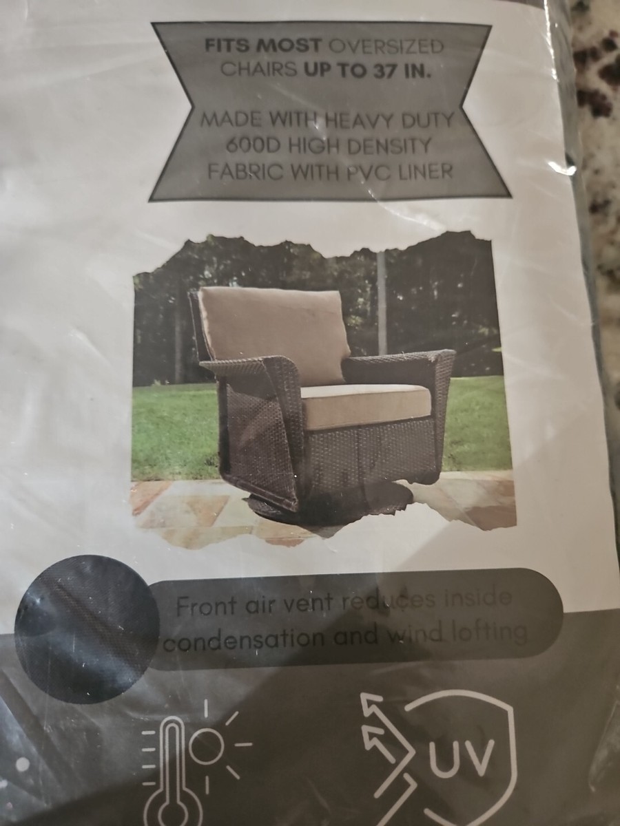 Tunnell Trends Premium Oversized Outdoor Waterproof Chair Cover 37