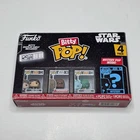 Funko Bitty Pop Star Wars 4-Pack Series 3, Box Damage, Han Solo Chewbacca Greedo