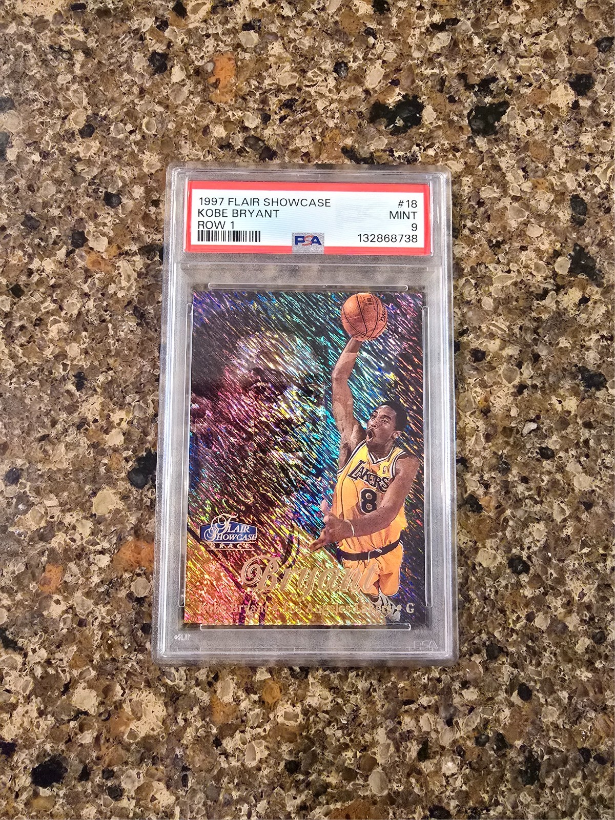1997 Flair Showcase Row 1 Kobe Bryant PSA 9 MINT!