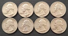 8 Silver 90% ~1961~ Quarters