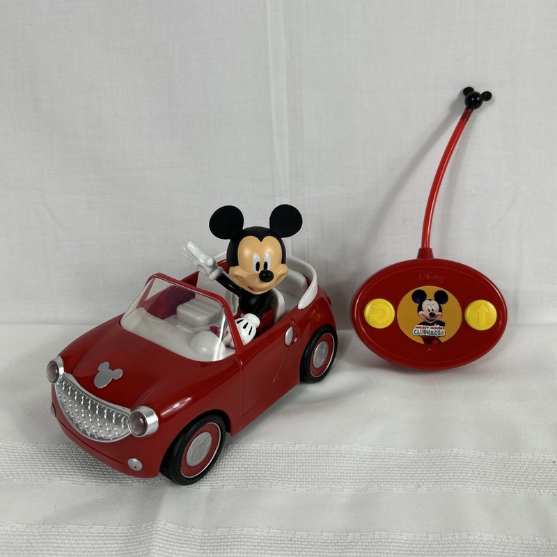RC Mickey Mouse Roadster With Remote By Jada Toys 