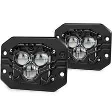 Flush Mount LED Pods, 5 inch 40W Off Road Driving LED Pod Lights Waterproof