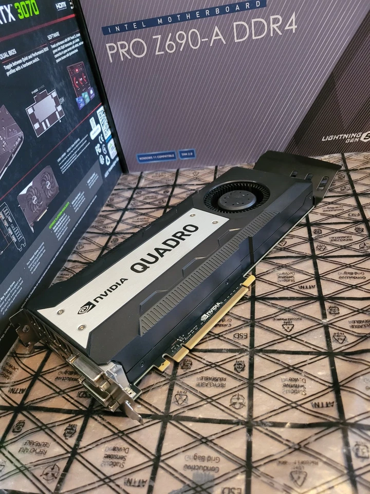 NVIDIA Quadro K6000 12GB GDDR5 PC Workstation Graphics Card | Expertly Tested - Image 4 of 4