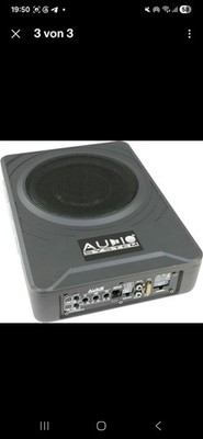 Audio System US08 24V 250 Watt LKW Bus Untersitz-Aktiv-Subwoofer Verstärker