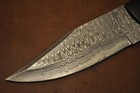 Custom Handmade Damascus knife With Awesome Black Resin Handle With Sheath 100 — photo 3