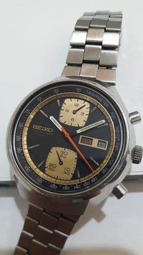 Seiko John Player Special 6138-8030 automatic chronograph original 1976 vintage