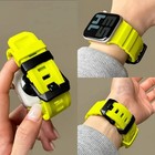 Sport Silicone Titanium Band for Apple Watch Ultra 2/10-4 42-49mm