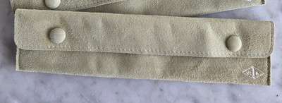 Van Cleef & Arpels Jewelry Travel dustbag storage suede pouch bracelet VCA
