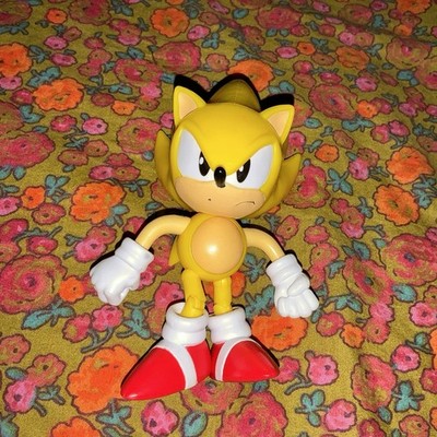 Sega Jakks Sonic The Hedgehog 3'' Classic Super Sonic Action Figure