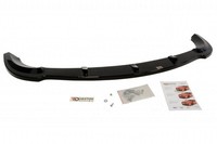 Maxton Design Frontlippe Passend FüR Mercedes SL R230 AMG Schwarz Hochglanz