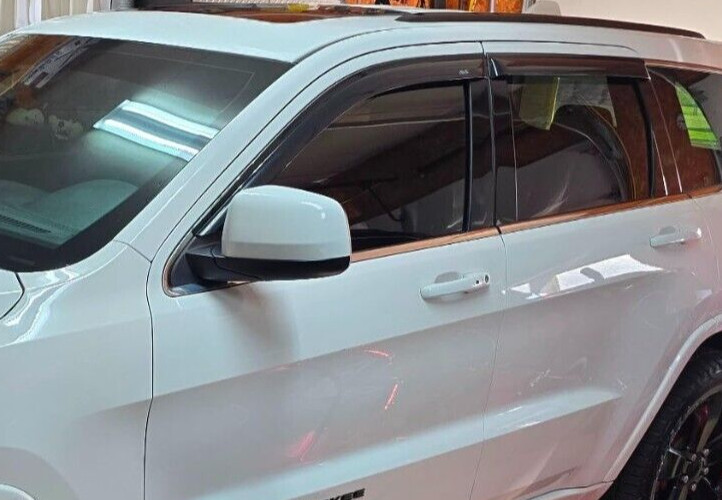 2011-2022 Jeep Grand Cherokee AVS out channel rain guards