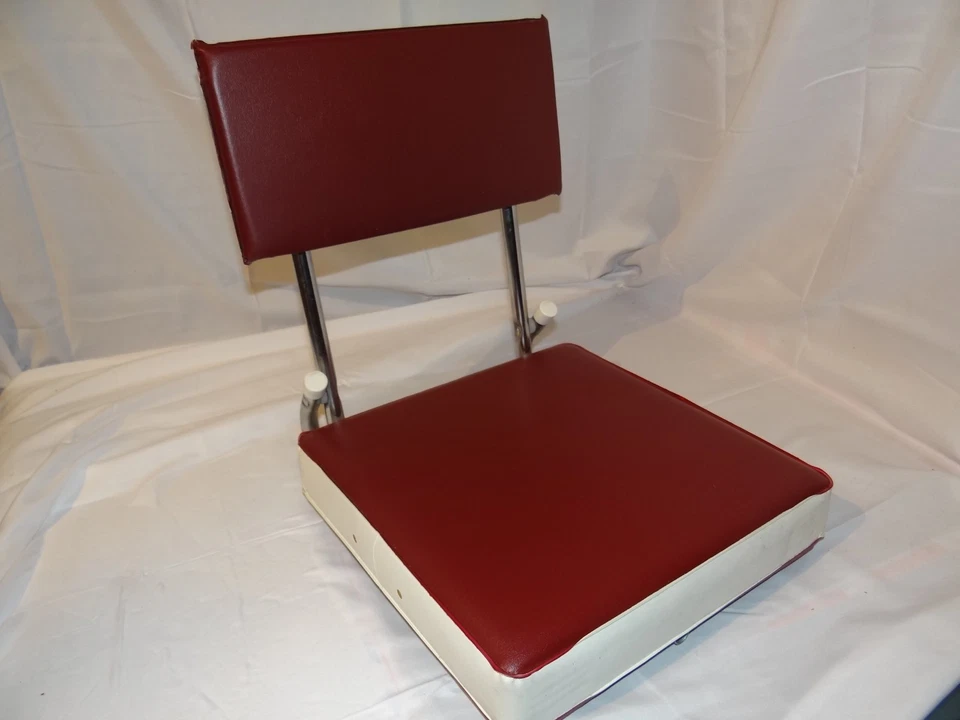 Asiento de silla de estadio plegable acolchado con logotipo de la vieja escuela WASHINGTON REDSKINS años 70 Foto 2 de 4