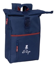 EL PULPO   Backpack with Flap for 15.6 Inch Laptop, Ideal for Different Ages, Co