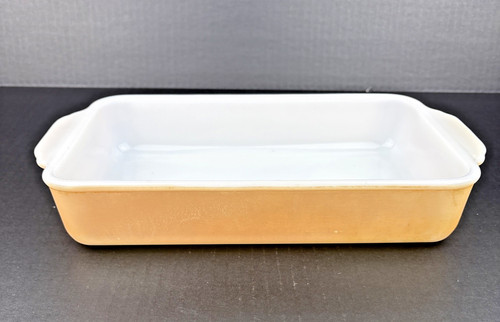 Anchor Hocking Fire King Peach Luster #410 1-1/2 QT Casserole Dish FREE Shipping