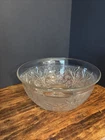 VINTAGE Tiara Indiana Glass Clear Punch, Salad Serving Bowl Anchor Hocking
