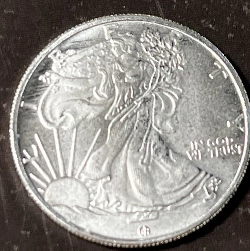 1/10 Oz Silver Round - Walking Liberty .999 Fine