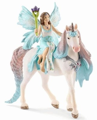 SCHLEICH - BAYALA Universe Figur - Fee Eyela mit Prinzessinneneinhorn...