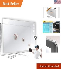 Elegant 55-Inch Screen Protector for All Flat-Screen TVs - Unnoticeable Design