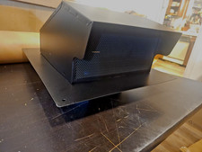 10 Inch Roof Vent Cap, Removable Steel Roof Vent with Pipe,Damper,  Hardware   