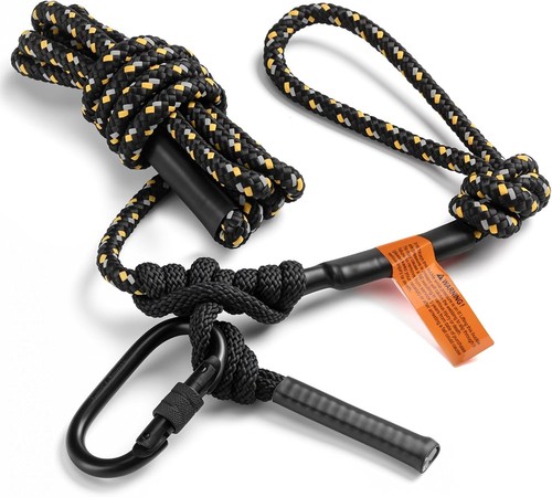 Treestand Safety Rope, Linemans Rope for Reflective(black/Yellow/White ...