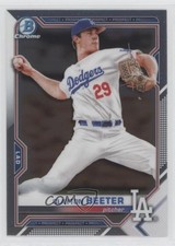 2021 Bowman Chrome Prospects Clayton Beeter #BCP-16 6u5