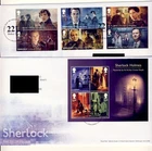 GB 2020 SHERLOCK HOLMES    FDCS X2