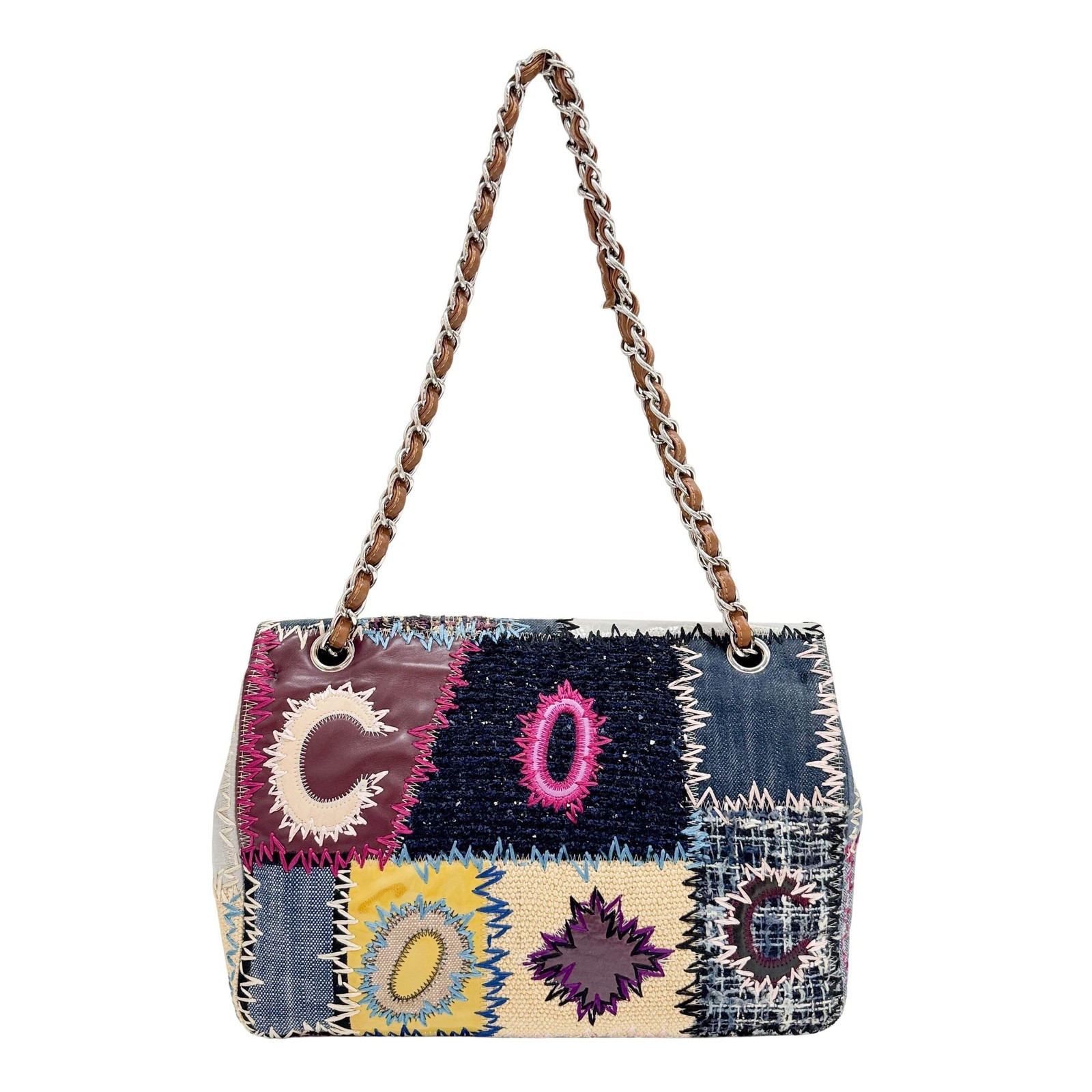 CHANEL Jumbo Classic Flap Patchwork Multicolor Ca… - image 2