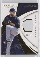 2018 Panini Immaculate Swatches Jersey Number 12/25 Brandon Woodruff #IS-BW s3g